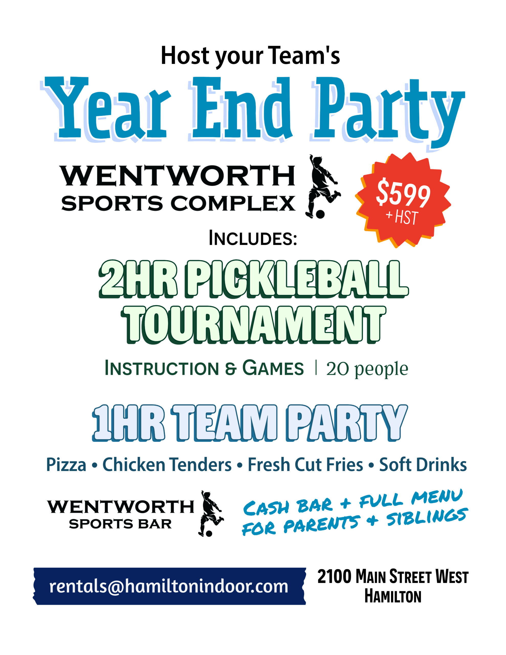 EOY Team Party Flyer